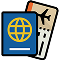簽證費用 icon
